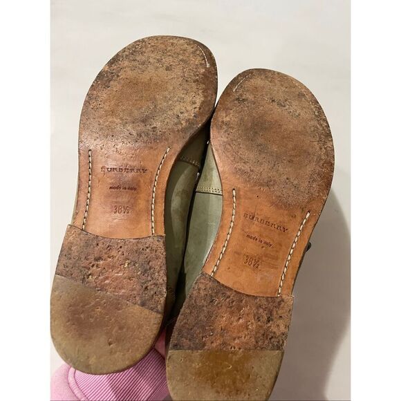Burberry Tassel leather loafers size 38.5 - Picture 3 of 8
